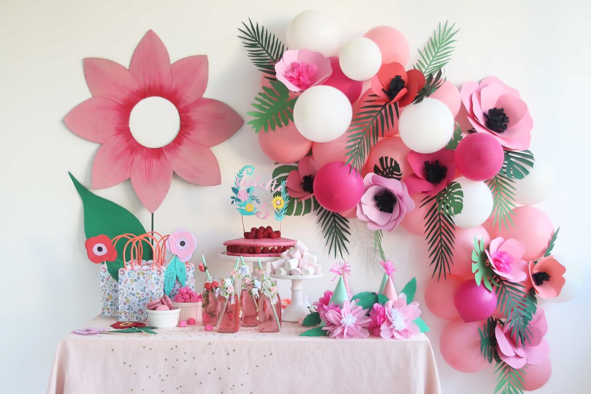 Fabriquer des fleurs en papier DIY facile - Sweet Party Day